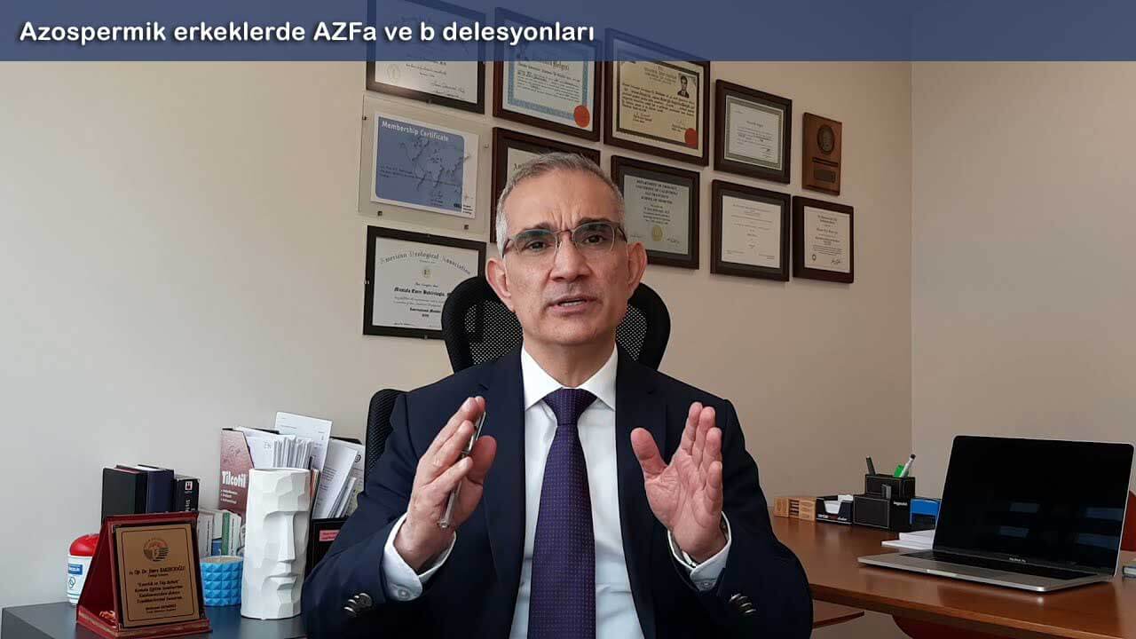 Azospermik erkeklerde AZFa ve b delesyonları